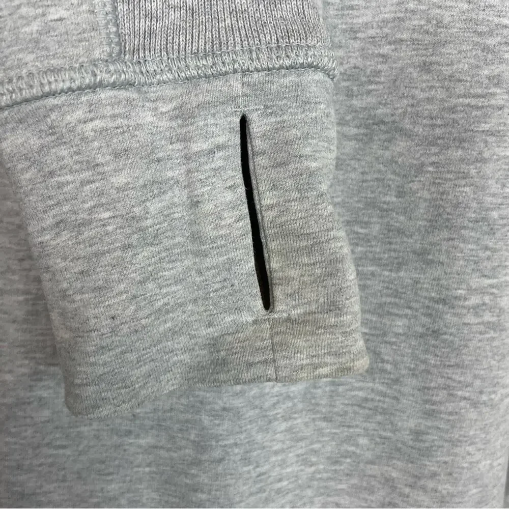 Lululemon Gray Crew Neck Long Sleeve Athletic Sweatshirt Small
